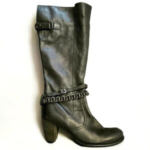 Emilie Karston Made in France 🇫🇷 Leather Heeled Boots